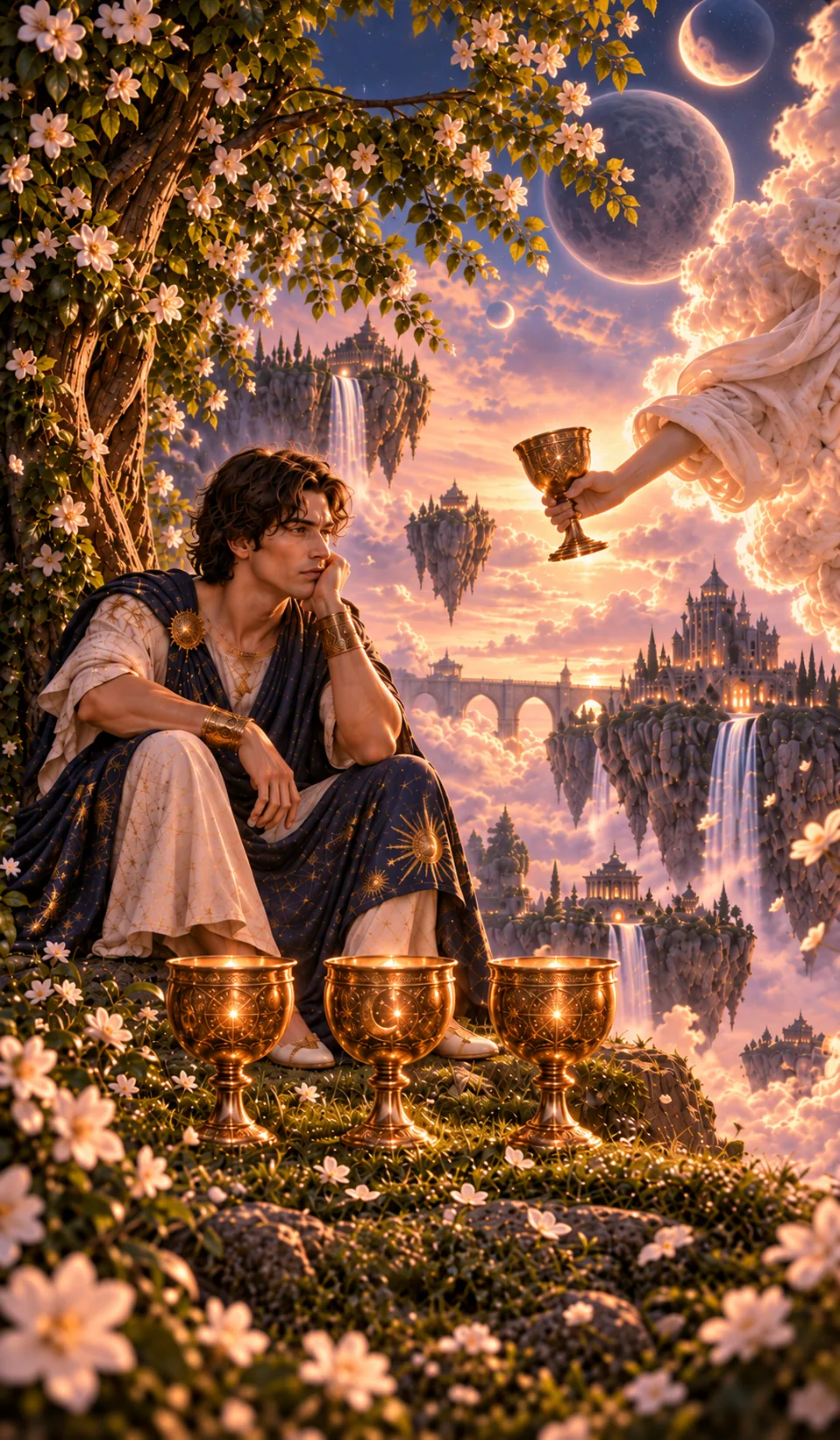 Four of Cups